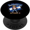 El Salvador Independence Proud Salvadora El Salvador Indipendenza 15 settembre Bandiera salvadoregna PopSockets PopGrip Adesivo