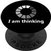 Programmer Coding And Hacker Gifts Divertente Computer Nerd sto pensando divertente programmatore PopSockets PopGrip Adesivo