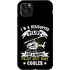 Adults Kids Helicopter Pilot Birthday Pr Custodia per iPhone 11 Pro Max Chopper elicottero pilota regalo per uomini, donne, bambini, ragazzi e ragazze