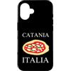 Catania Vacation And Sicily Trip Custodia per iPhone 16 Italia Pizza Catania