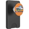 Ghostbusters Logo Ecto 1 New York Fun 80s 1984 Film Classico PopSockets PopWallet per MagSafe