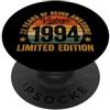 32yr Birthday Decorations Men Cool Birth Sul retro - Vintage 1994 Edizione Limitata 32 Anni 32° Compleanno PopSockets PopGrip Adesivo