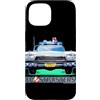 Ghostbusters Custodia per iPhone 15 Ghostbusters Logo Ecto 1 Classico del film New York NYC anni '80 1984