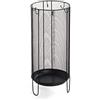 HAKU Portaombrelli nero, metallo - Dim. A 48 cm x Ø 26 cm, Stile Moderno