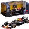 Burago Bburago - Red Bull Racing RB21 2025#1 Max Verstappen, Auto Diecast in Scala 1:43 con Teca Espositiva, Replica Ufficiale F1 Red Bull, Basetta Inclusa, Licenza Ufficiale, Età Consigliata 14+ Anni