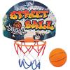 Simba 107406024 - Set da basket con supporto per porta, tavola 27 x 5 x 21 cm, cestino con rete da 15 cm, palla da 8, 6 cm, a partire dai 3 anni