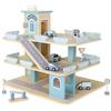 Bayer Chic 2000 - Grande garage per bambini in legno - garage con accessori