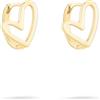Tamaris Herzkreole TJ-0578-E-15 IP Gold, 1,5 cm, Acciaio inossidabile, Nessuna pietra preziosa