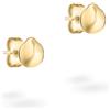 Tamaris orecchini a bottone im organischen Design TJ-0581-E-08 IP oro