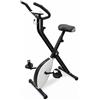 FFitness Cyclette Pieghevole Salvaspazio X-Bike F-Bike Training con Resistenza Regolabile e Display multifunzione