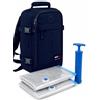 WHYGO Zaino da Viaggio 40x30x20 Impermeabile, Compatibile Ryanair - BLU