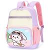 PROTAURI Zainetto Asilo Bambina 3-7 Anni 9L, Coniglio Design | cinturino pettorale riflettente impermeabile leggero traspirante ergonomico DIN A4 Outdoor fischietto Animale Fischietto