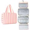 Futuhada Beauty Case da Viaggio Donna, Impermeabile Grande con Gancio | Borsa da Toilette, Organizer Pochette Trucchi Pieghevole Multi Scomparti per Valigia, Palestra