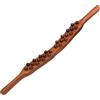 MagiDeal Bastone da massaggio in legno Guasha Bastone raschiante Massaggio corpo leggero portatile Bastone Gua tutto il corpo, schiena, collo, vita,
