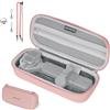 Honbobo Custodia per DJI Osmo Pocket 4P, Borsa da trasporto Case Bag con Multiuso DIY Cordino Cinghia (con 1/4 Vite) Accessori per DJI Osmo Pocket 4P (Pink)