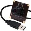 Svpro Global Shutter USB Camera Board 90fps High Speed Webcam Modulo con obiettivo M12 senza distorsioni, 1920x1200 2MP AR0234 UVC per computer, laptop e dispositivo Android