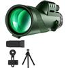 QAXRZCUCD 80x100 Zoom Portatile HD 5000M Telescopio Pieghevole A Lunga Distanza Mini Potente For La Caccia Sport Outdoor Camping Travel Oculare Potente E Ingrandimento(DDLS-80x100-Set)