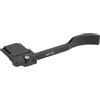 MENDUNER Poggia Slitta per Fotocamera, Copertura Antipolvere Pieghevole con Impugnatura per Pollice in Lega di Alluminio per Porta per Slitta A6700 (BLACK)