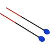 Tomotato 2Pcs Bacchette per Marimba, Bastoncini per Strumenti a Percussione per Basso per Percussioni Marimba Che Suonano Glockenspiel Marimba(Blu)