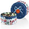 Venchi, Cappelliera Grande di Natale, 36 Cioccolatini, Senza Glutine, 400 g | Scatola in Metallo con Cioccolatini Assortiti Chocoviar, Cremini e Perle, Collezione Vintage Dream, Idea Regalo Natale