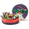Venchi, Cappelliera Grande Natale, 43 Cioccolatini, Senza Glutine, 631 g | Confezione Regalo con Chocoviar, Cremini e Dolci Italiani, Collezione Vintage Dream, Edizione Limitata, Elegante Centrotavola