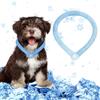 DEWEL Collare di Raffreddamento per Cani, Blu2, 47 cm