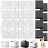 Poweka 16 Pezzi Filtri Fontanella per Gatti für PETLIBRO Dockstream Drinkbunnen, Filtro di Ricambio per Fontana per Gatti Compatibile con PLWF005 / PLWF115 / PLWF105 / PLWF305, 8 Filtro a Carbone e 8 Sponge
