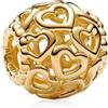 Rimgoris 925 Charm in argento sterling per le donne bracciali collana in oro rosa Festa della mamma Cuore Ruby Mamma Cuore Luna Madre Figlia Fortuna Quadrifoglio Amicizia