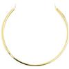 MARLU' Collana Donna in Acciaio, Girocollo Rigido Dorato, Modello 33CN0044G