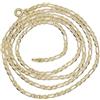 Never Say Never Catena da uomo in oro giallo massiccio da 18 carati modello 3 x 1 ancora di 2 mm di larghezza per 60 cm di lunghezza con chiusura ad anello. Peso: 4,70 g di oro 18 K, Grande, Oro,