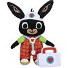 Giochi Preziosi Bing - Peluche 33cm Dottore con valigetta e stetoscopio in materiale morbido, cerotti e set adesivi, per bambaini a partire dai 12 mesi, BNG37000, Multicolore