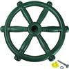 Xdyyjrasa Volante per Parco Giochi, Accessorio Altalena per Bambini all'aperto, Giocattolo Volante in plastica Facile da installare, Verde per Struttura di Gioco