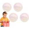 Yabauuop 4/6/12 palline adesive da soffitto che si illuminano al buio - palline luminose che si attaccano al soffitto, palline adesive da parete che si illuminano al buio per bambini e adulti