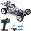 SAYZON Auto RC ad Alta Velocità per Adulti WLtoys 1/12 Buggy RC Fuoristrada 124017 4WD Auto RC Fast Drift Auto da Corsa Telecomandata Senza Spazzole con 2 Batterie
