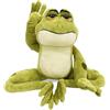 JynxtoyZeal Peluche a Forma di Rana, Rana Peluche Giocattoli, Animali di Plush, Cartone Animato Bambola Plush a Forma di Rana per Bambini Amici Famiglia, Regali di Compleanno -22cm