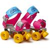 Gioca Pattini Bambi Rosa - 4 Ruote - Misura Scarpe 24-34
