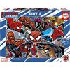Educa - Spider-man Beyond Amazing | Puzzle di 1000 pezzi per adulti. Misura montata: 68 x 48 cm. Include la colla per puzzle. Da 14 anni (19487)