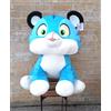 Generico Peluche Tigre Gigante, 90 cm Scegli il Colore Azzurro o Rosa (Azzurro)