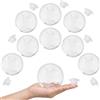 Generisch Kit di 10 palline squishy fai da te, con coperchi, con coperchi, per creare il proprio giocattolo antistress per adulti e bambini (4 cm)
