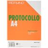 Fabriano 241416 Foglio Protocollo, Rigato, 30 Fogli