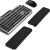 Jinfanshurich Scrivania a forma di L EdgeRest, supporto per braccio in memory foam per scrivania, set ergonomico per il riposo contro la fatica, antiscivolo e confortevole per l'ufficio e il gioco