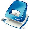 Leitz Perforatore in Metallo NeXXt WOW, fino a 30 Fogli, Box, Blu