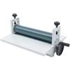 Jolre Plastificatrice manuale a freddo da 350 mm, laminatrice manuale a rulli, plastificatrice, laminatrice, laminatrice a freddo per visualizzazioni di foto e libri