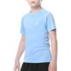 MEETWEE Boy Girl Rash Vest Short Sleeve Costumi da Bagno Rash Guard Top Sun UV Protection UPF 50+ Costumi da Bagno Kid