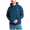 Lee Felpa con Cappuccio Core Loose, Blu Marino, XXL Uomo