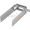 FERNOI Staffa a muro registrabile 3-12 MM 60 cartongesso
