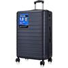Shavont Bagaglio da Stiva Grande, Valigia da Viaggio Trolley Rigida Ryanair Cabina con 4 Spinner Ruote con Lucchetto in ABS+PC