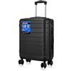 Shavont Bagaglio a Mano 55x40x20cm, Valigia da Viaggio Trolley Rigida Ryanair Cabina con 4 Spinner Ruote con Lucchetto in ABS+PC