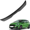 CWMAD Spoiler per Bagagliaio Posteriore per Ford Fiesta ST MK8 2018 2019 2020, Spoiler Diffusore Paraurti Posteriore Spoiler Posteriore Plastica ABS,Carbon Fiber Look