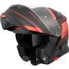 Bogotto H271 BT Taog Bluetooth Casco, nero opaco/arancione, L